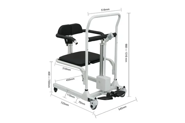 WEL-207 Electric Transfer Wheelchair Patient Lift